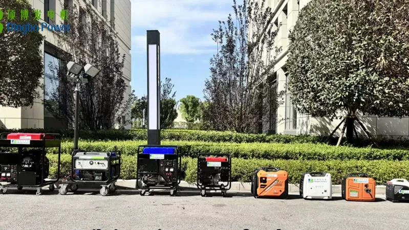 Menara Penerangan Genset Bensin 5kW