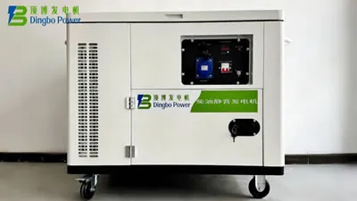 Genset Diesel Senyap Dengan Pengingin Udara