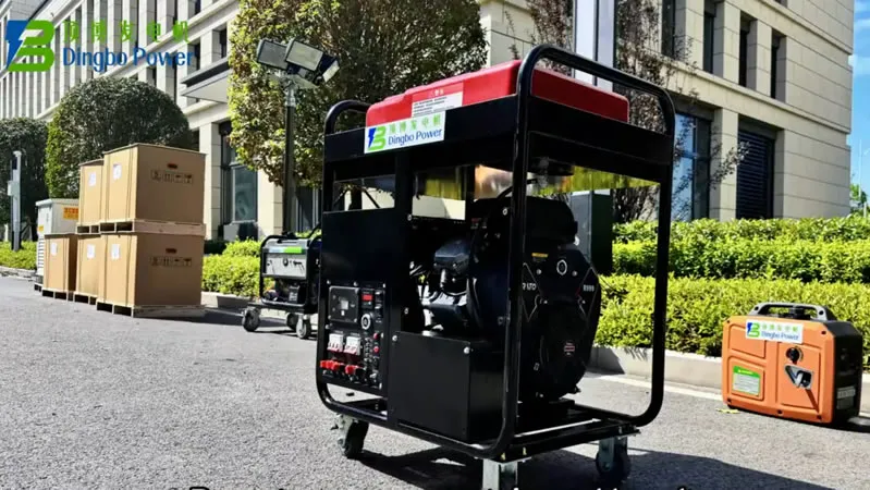 Genset Inverter Bensin Rangka Terbuka