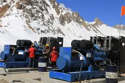Genset diesel seri Weichai di Tibet