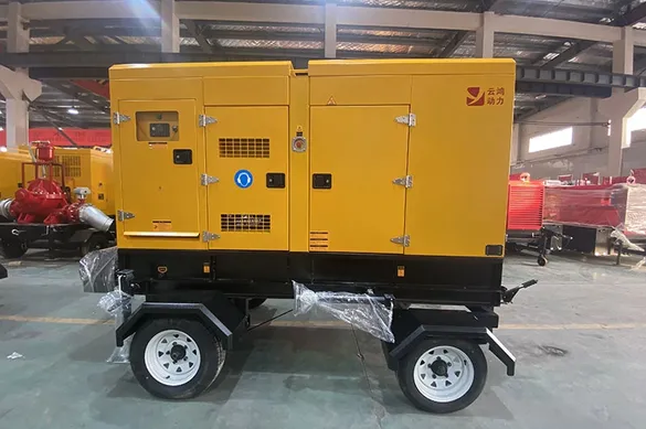 Genset Diesel Trailer Senyap