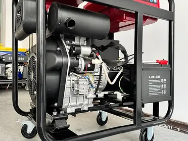 Genset Diesel Rangka Terbuka Dengan Pendingin Udara (Silinder Tunggal)