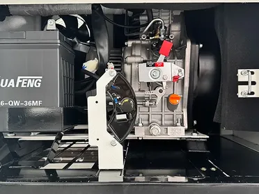 Genset Diesel Senyap Dengan Pengingin Udara (Silinder Tunggal)