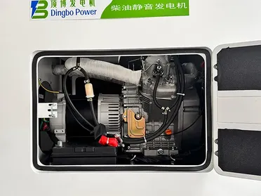 Genset Diesel Dengan Pendingin Udara (Silinder Ganda)