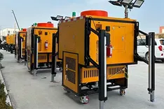 Kabin Drainase Portabel dengan Sistem Pemuatan dan Pembongkaran Otomatis