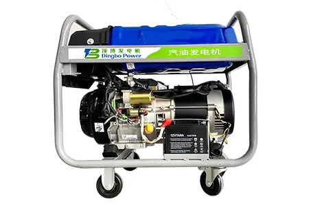 Genset Bensin Rangka Terbuka Dengan Pendingin Udara (1 Silinder) 5kW/8kW/9kW