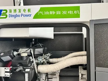 Genset Bensin Senyap Dengan Pendingin Udara (Silinder Ganda)