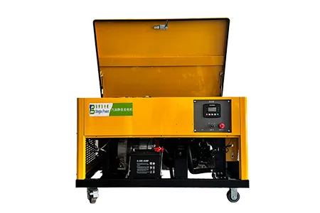 Genset Bensin Senyap Dengan Pendingin Air 15kW-40kW (4 Silinder)